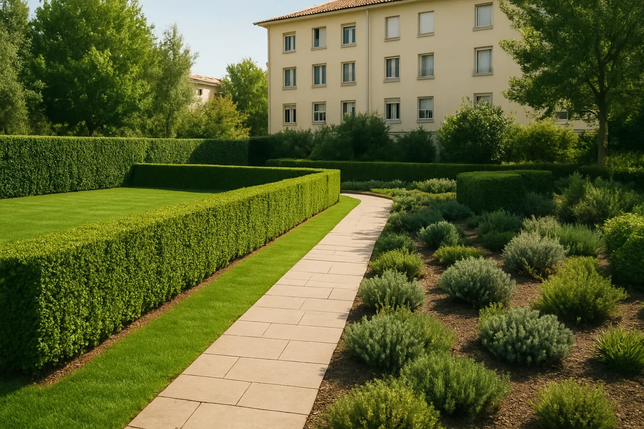 Professional commercial landscaping and grounds maintenance in La Rioja